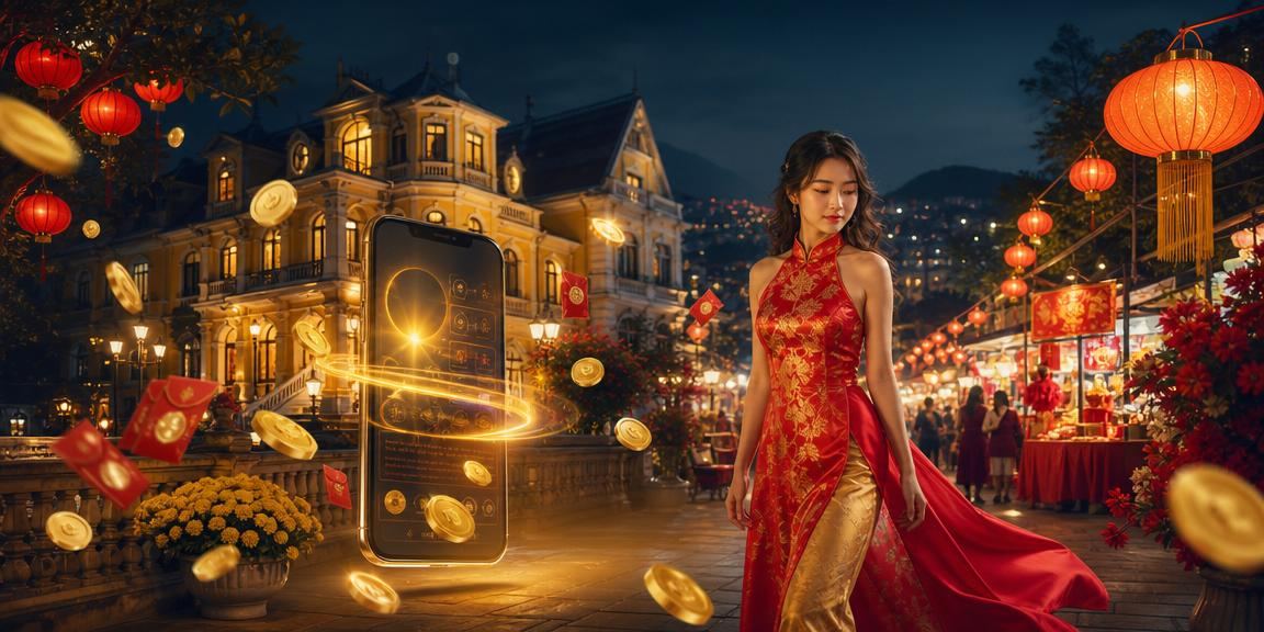 Người chơi tại chợ đêm Đà Lạt mở ứng dụng nhận ưu đãi và kiểm tra kèo thể thao
